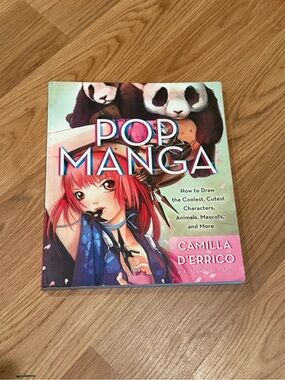 Pop Manga by - Pink & Green Cover Art Book